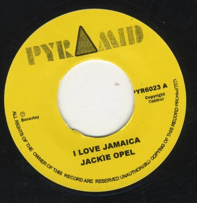 £7.99 • Buy Jackie Opel / Roland Alphonso ‎I Love Jamaica / El Pussycat Ska MINT 7  PYRAMID