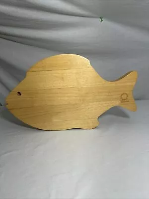 Vintage Martha Stewart Collection Wood Fish Cutting Board • $28.99