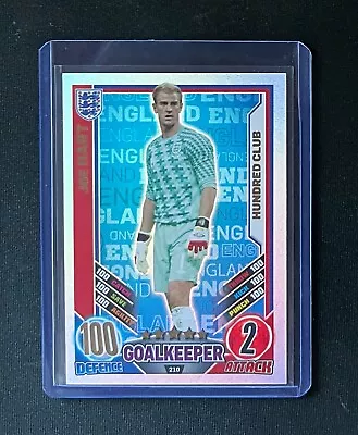 £4.25 • Buy Joe Hart Match Attax Euro 2012 100 Hundred Club England