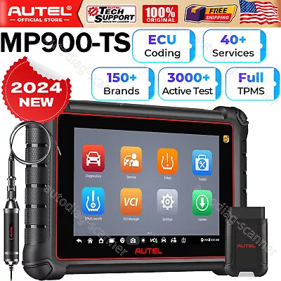 Autel MaxiPro MP900-TS Scanner 2024 Full TPMS Level-up Of MS906TS W/DoIP CAN-FD • $1059