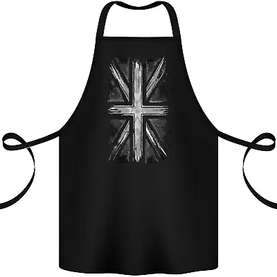 Union Jack Flag GB British UK Great Britain Cotton Apron 100% Organic • £12.99