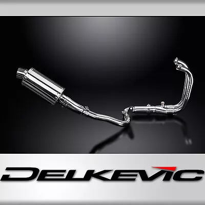 Kawasaki Versys-X 300 17-23 Complete Exhaust 2-1 9  Oval Stainless Muffler • $330.99