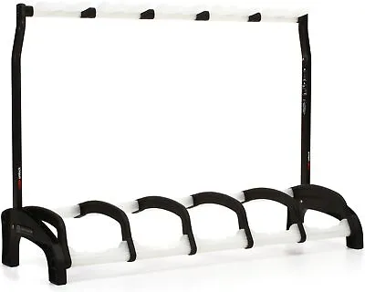 K&M 17515 Guardian 5 Guitar Stand - Black With Translucent Supports • $289.99