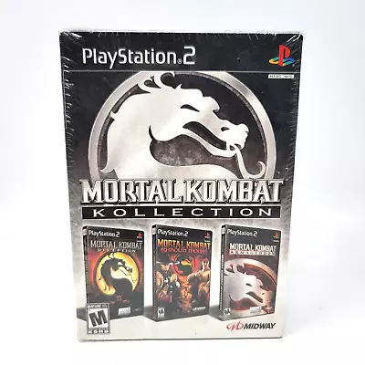 Mortal Kombat Kollection PS2 (Sony PlayStation 2 2008) BRAND NEW Sealed • $149.97