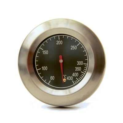 £6.50 • Buy Pizza Oven Or BBQ Bimetallic Thermometer, Clear Dial, 9mm Mounting Hole.