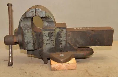 Monster 130 Lb Parker Blacksmith Vise 6  Jaw No 956 Collectible Forge Tool Early • $799.99