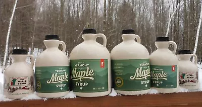 Pure Vermont Maple Syrup-Grade A Dark Amber -  • $17.95