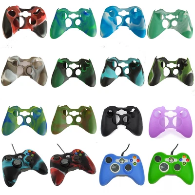 $5.98 • Buy Silicone Gel Rubber Skin Protective For Microsoft Xbox 360 Controller Cover Case