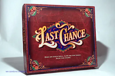 $38 • Buy Last Chance Dice Game - Milton Bradley 1995 (read Description)