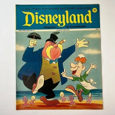 Vintage DISNEYLAND Magazine/comic No 76 -  Rare 1970s DisneyMania Item • $12