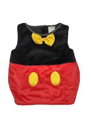 Disney Baby Mickey Mouse Costume Top Infant Toddler Halloween 12-18M • $7.49