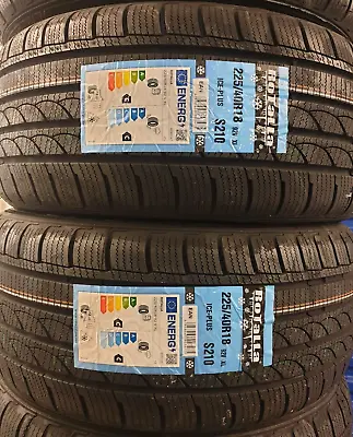 2x New Rotalla S210 Winter Snow/ice/mud 225/40 R18 Xl 92v 225 40 18 2254018 M&s • $166.46