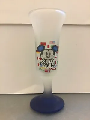 Disney Epcot Mickey World Showcase Frosted Shot Glass • $8.99