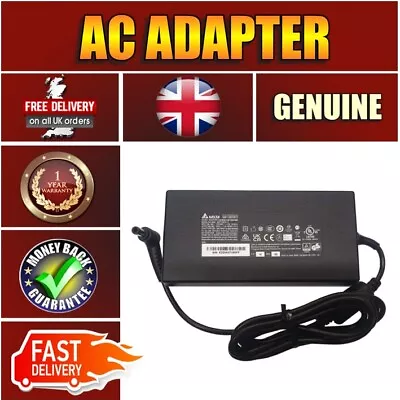 Original Delta Gaming Charger For MSI GT729-XOTIC Laptop 150W 5.5mm X 2.5mm • £36.49