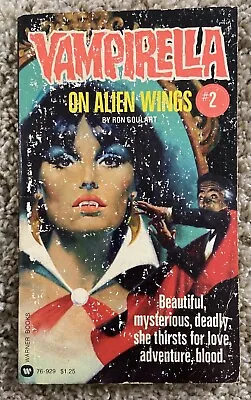 Vampirella On Alien Wings #2 By Ron Goulart Paperback Book Vampire Dracula 1975 • $13.85