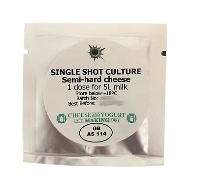 Single Shot Culture For Semi-hard Cheese • £3.49