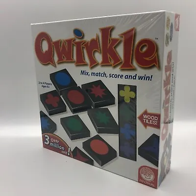 Qwirkle Board Game | MindWare | 2016 | 2-4 Players | Age 6+ | New Sealed In Box • $17.99