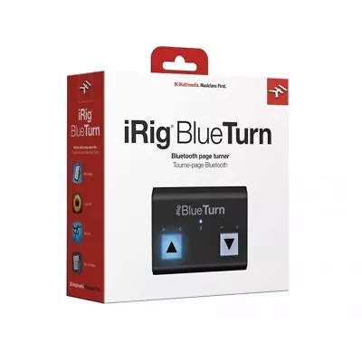 IK Multimedia IRig BlueTurn Wireless Page-Turner For IPhone/iPad & Mac • $79.99