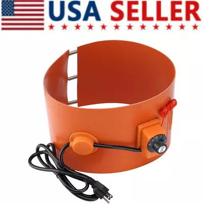 Metal Drum Heater For 5 Gallon Drums Insulated Band Heater 800 Watt 120 Volt • $53.99