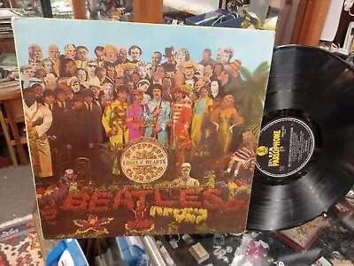 The Beatles Sgt Peppers MONO UK England 1st Pressing 12'' Vinyl Lp 1967 RARE • $99.99