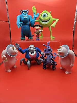 Monsters Inc. Action Figures Lot Of 7 Mcdonald's Toys • $18.99