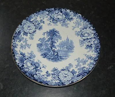 Antique Allertons Blue And White Transfer Plate • £2.99