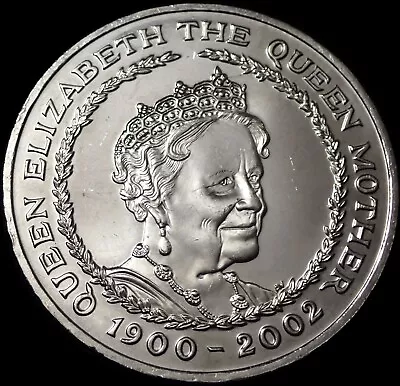 UK 5 Pounds 2002 Elizabeth II Queen Mother Coin WCA MB2002 • £12.99