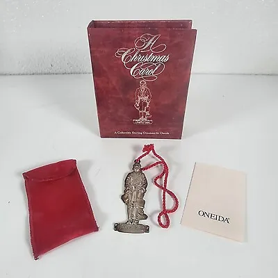 Oneida A Christmas Carol Sterling Silver Marley Ornament 1992 • $60