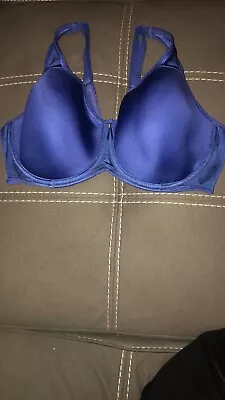 Wacoal Womens Basic Beauty Contour T-shirt Bra 853192 40d Navy Blue • $28.90