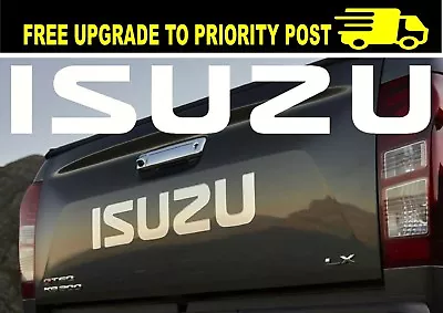 ISUZU Tailgate Decal Sticker 800 X 130 Mm D-MAX • $21.90