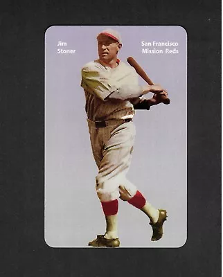 JIM STONER [Stroner] Mission Reds/PCL | 2nd-ever Card FIRST PRINTING | C.Aldana • $4
