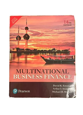 Multinational Business Finance (Pearson 14th Edition Soft Cover)  • $15