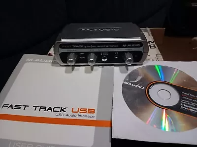 M-AUDIO Audio Interface Fast Track USB MFTUSB • $65