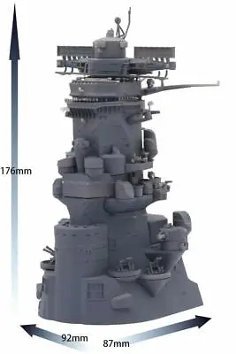 Fujimi Model 1/200 Collection Equipment Item No. 2 Battleship Yamato Bridge Brid • $40.86