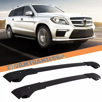 2PCS Black Cross Bars For Mercedes-Benz GL GLS 2013-2019 Accessories Roof Rail • $69.90