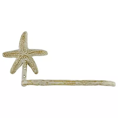 Treasure Gurus Wall Mount Metal Starfish Toilet Paper Tp Roll Holder Nautical Ba • $47.69