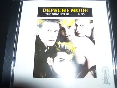 Depeche Mode ‎– The Singles 81 – 85 (Australia D24514) CD – Like New   • $43.99