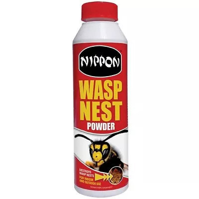 Nippon Wasp Nest Killer Powder Indoor Outdoor Effective Wasp Killer Powder 300g • £6.99