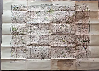 Original WW2 Home Guard Annotated OS Map • £19
