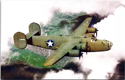 Postcard Military Aircraft Liberator Army Navy B-24 B113 • $6.47