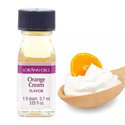 Food Flavouring LorAnn Oils 1 Dram Orange Cream Highly Concentrated Cake Baking • £2.97