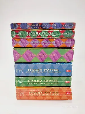 Harry Potter Complete Set Books 1-7 Lot Paperback (J.K. Rowling) • $26.40