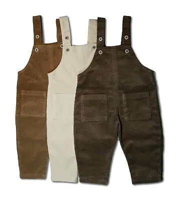 £9.99 • Buy Kids Girls Boys Baby Toddler Dungarees, Adjustable Straps, Summer Outfit Trouser