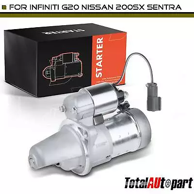 Starter Motor For Infiniti G20 Nissan 200SX Sentra 1.4KW 12V Clockwise 8Teeth • $54.99