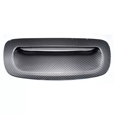 For 07-13 MINI COOPER S R56 R56 R57 R58 Carbon Fiber Black Hood Scoop Vent Cover • $54.99