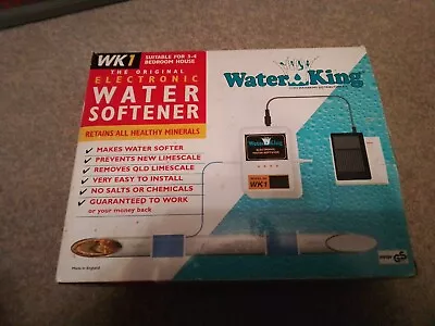 Water-King WK1 - Electronic Water Softener - Limescale Inhibitor & Descaler • £50