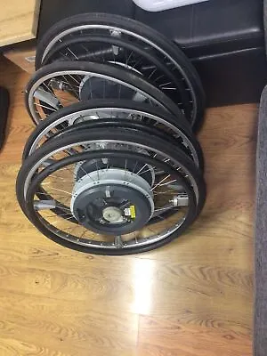 Alber E-motion M15 Wheelchair Wheels As Is 4 Wheels Please Read Description • $550