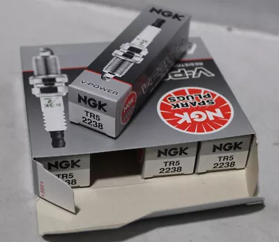 Box Of 4 NGK V-Power Spark Plugs 1998-2014 Chevrolet Tahoe 5.3L 6.2L 5.7 +MARINE • $24.98