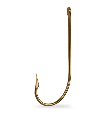 100 - Mustad SPROAT HOOKS Fly Tying And General Purpose Bronze Finish 3366BR  • $5.99