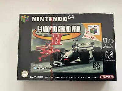 F-1 World Grand Prix II 2 - Nintendo 64 - N64 - PAL Sealed Red Strip • £495